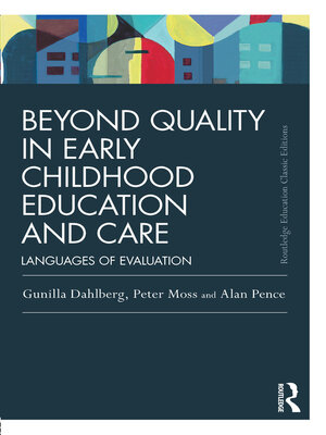 cover image of Beyond Quality in Early Childhood Education and Care